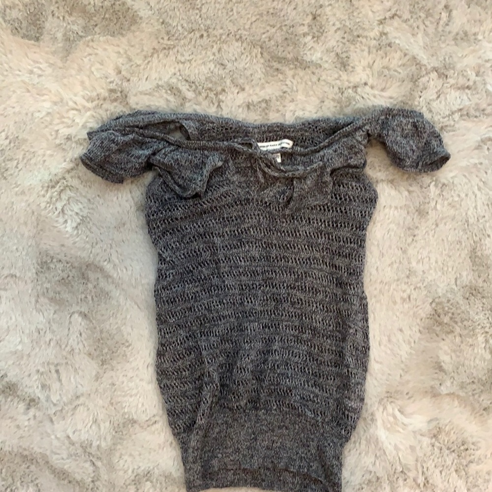 American eagle off the shoulder tank size xs